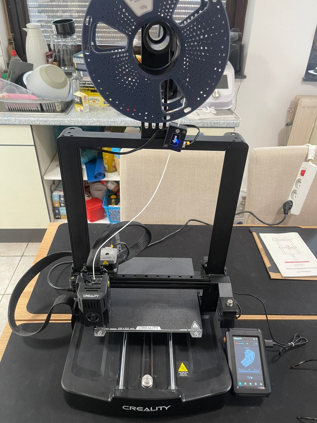imprimante 3D Creality Ender 3 V3 KE + accessoires filaments, Informatique & Logiciels, 3D Imprimantes, Enlèvement ou Envoi, Wi-Fi intégré