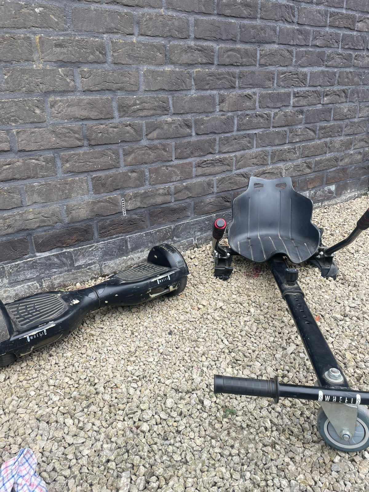 Hoverboard met kart, Enlèvement ou Envoi, Utilisé