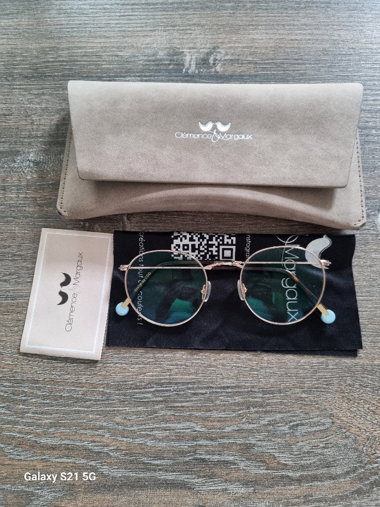 Lunette de vue Clemence & Margaux, Bijoux, Sacs & Beauté, Autres marques, Enlèvement ou Envoi, Autres couleurs, Utilisé