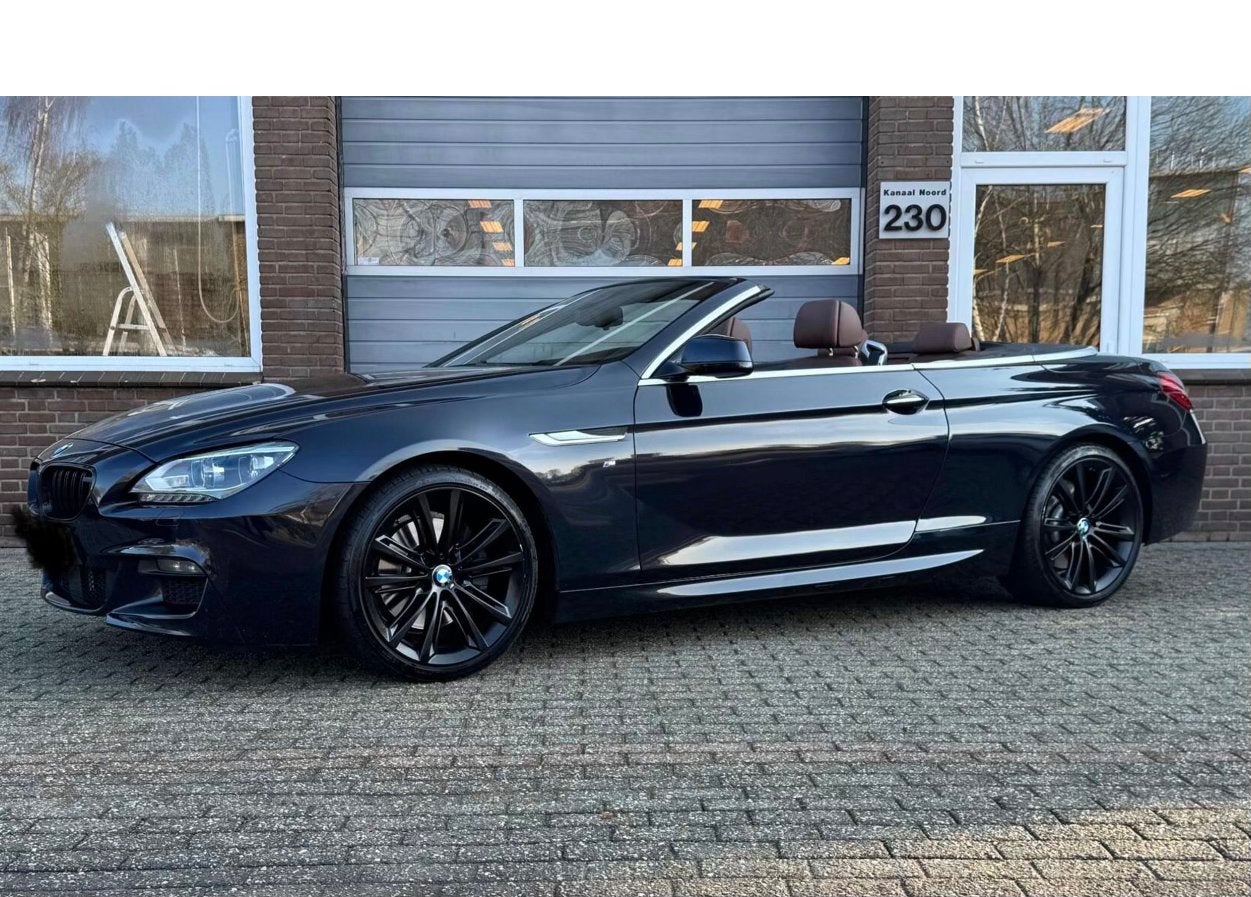 BMW 640I M SPORT LCI CABRIO ||FULL OPTION||, Auto's, BMW, Automaat, Achterwielaandrijving, Euro 6, Cabriolet