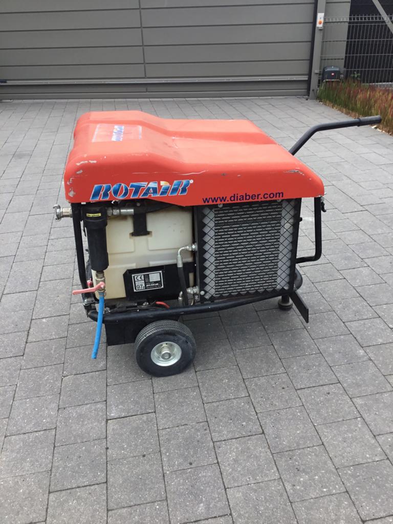 Compressor, Ophalen, 6 tot 10 bar, Mobiel, Gebruikt