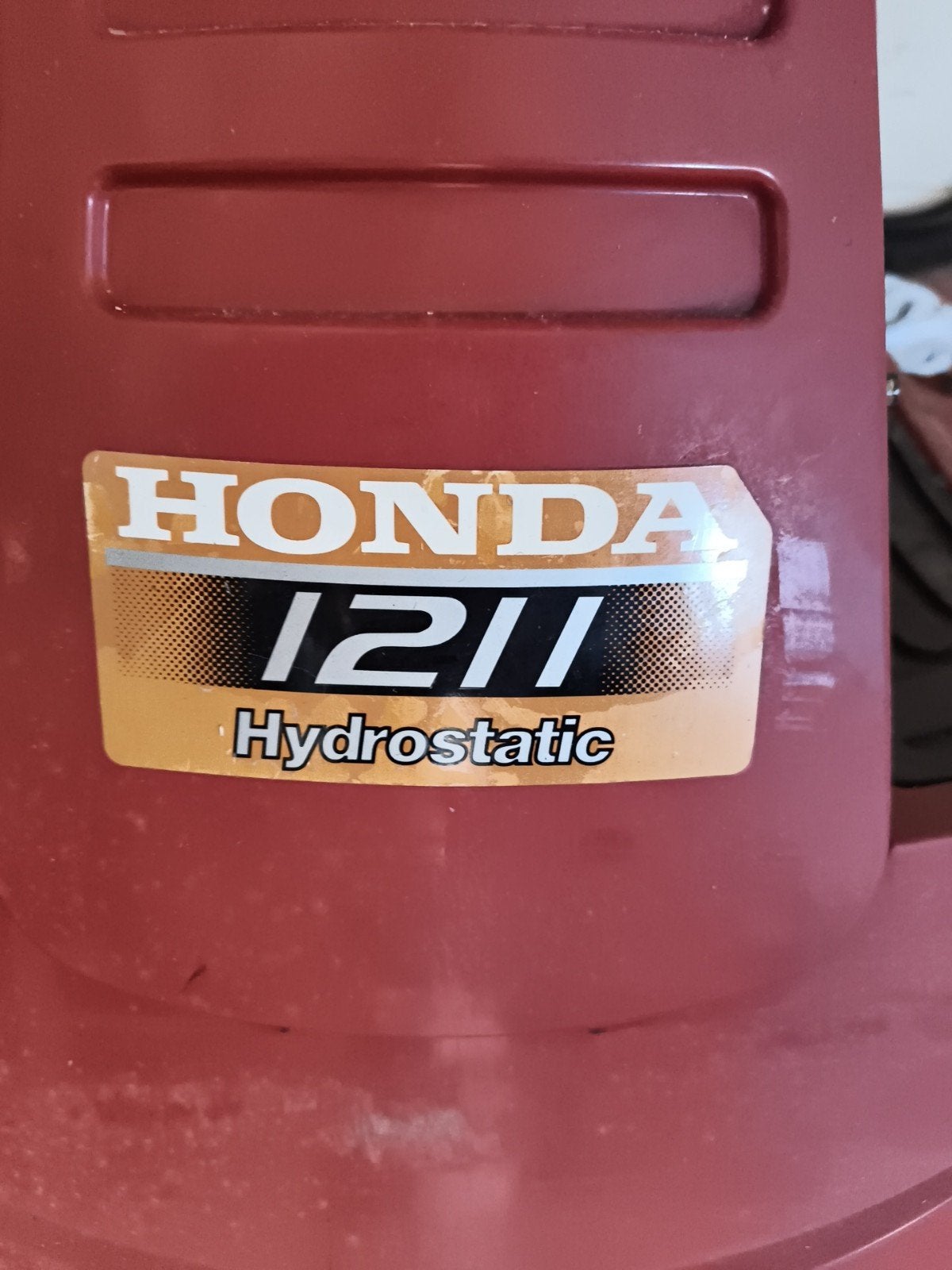 Tondeuse autoportée Honda 1211, configuration ou pièces, Jardin & Terrasse, Enlèvement