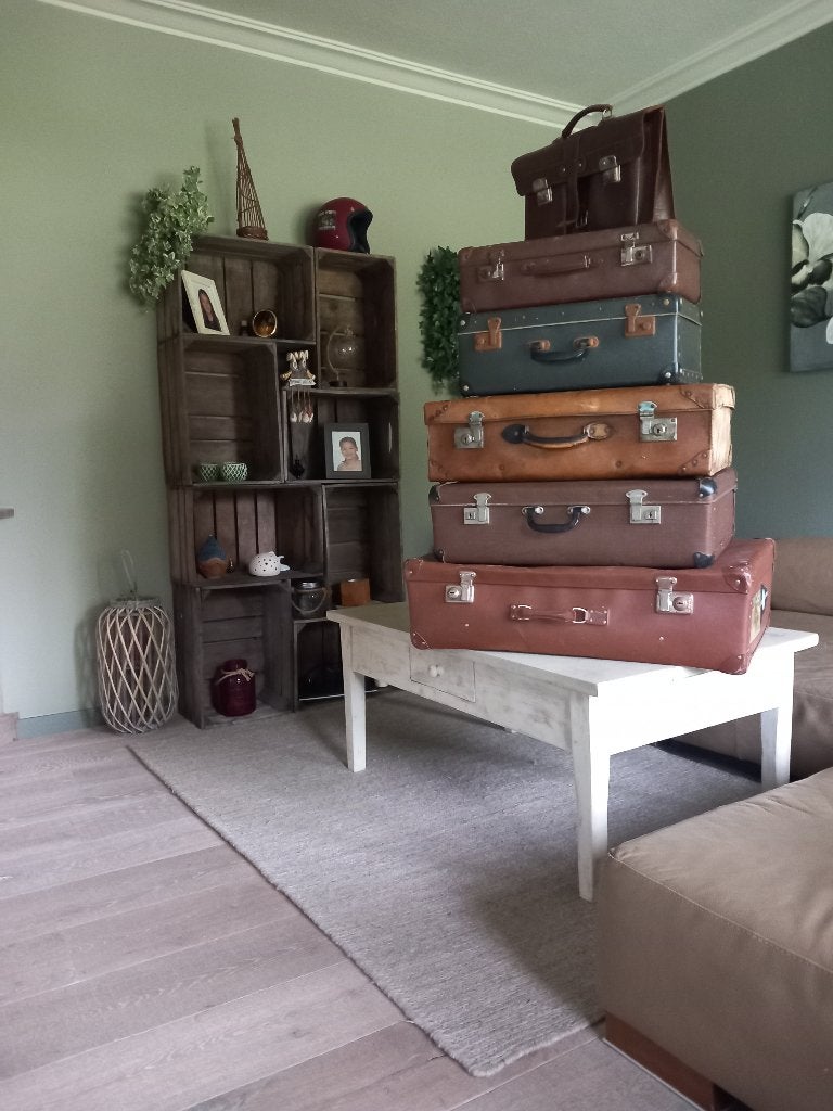 antieke reiskoffe / aktetas, Ophalen