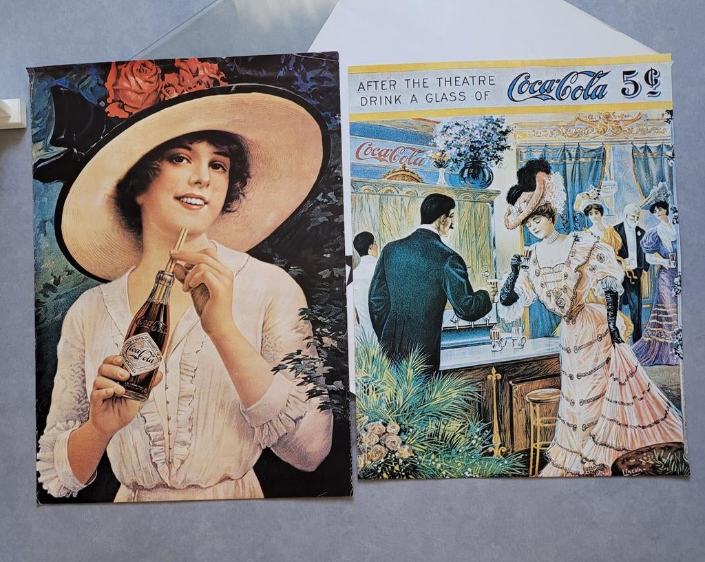Affiches Coca-Cola, Collections, Enlèvement ou Envoi