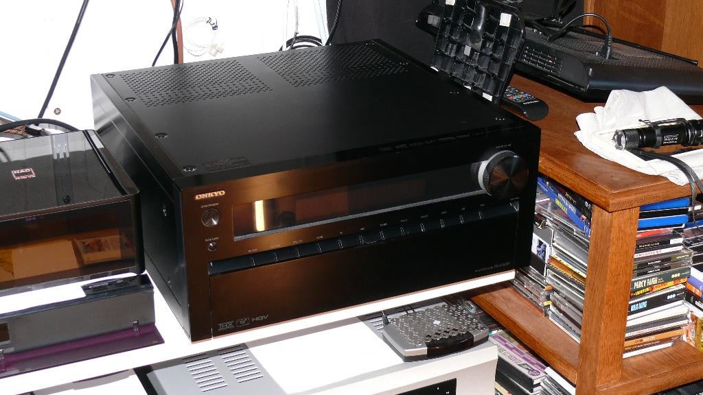 Ensemble préampli + ampli home cinéma, Comme neuf, Enlèvement, Onkyo, 120 watts ou plus