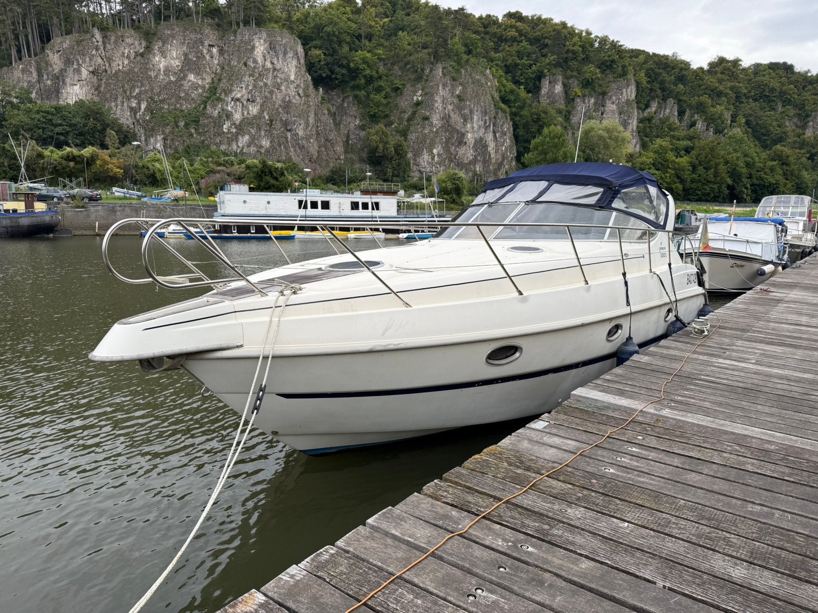 Bateau Cranchi Zaffiro 34 (2000), Sports nautiques & Bateaux, 10 m, Diesel, 200 ch ou plus, Enlèvement