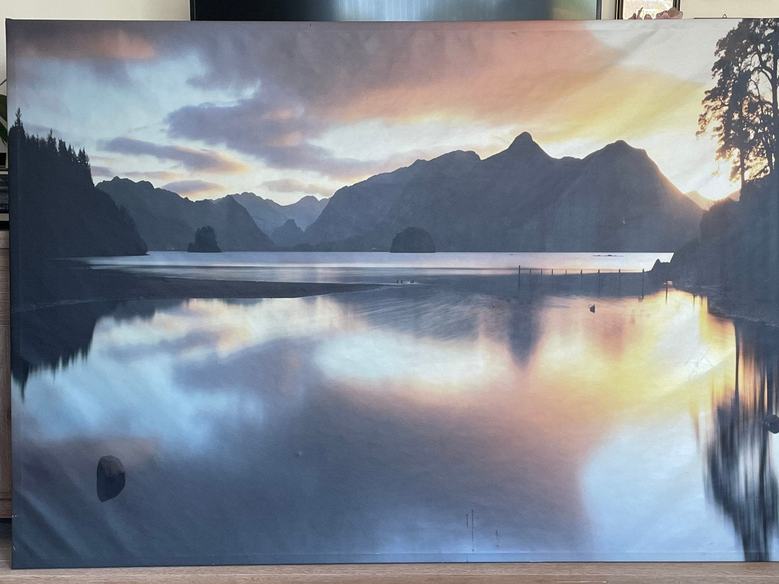Deco fotolijst 140x200, Ophalen, Zo goed als nieuw