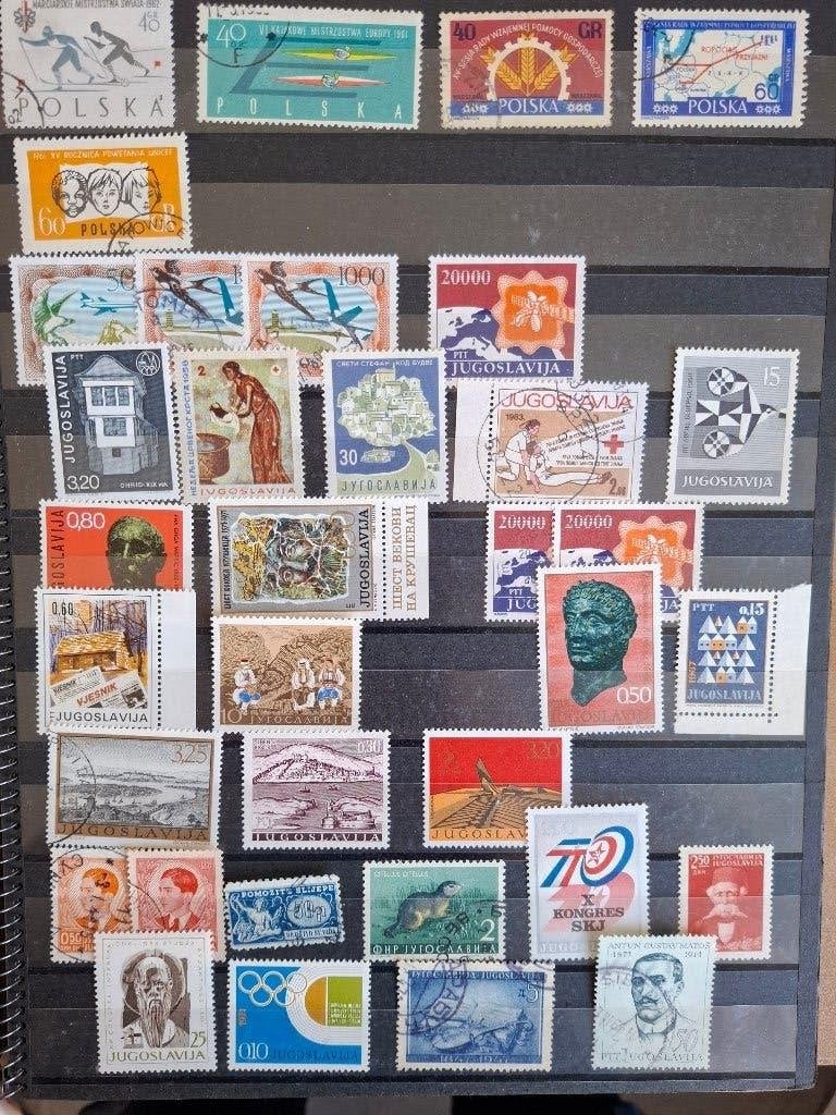 postzegels, Verzenden