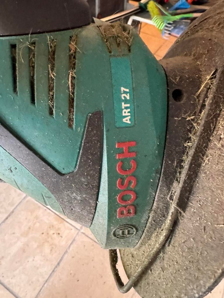 Bosch kantenmaaier grastrimmer art 27, Ophalen, Gebruikt, Elektrisch