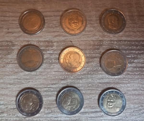 Echange pièces de 2 euro, Timbres & Monnaies, Enlèvement, Belgique, 2 euros, Série