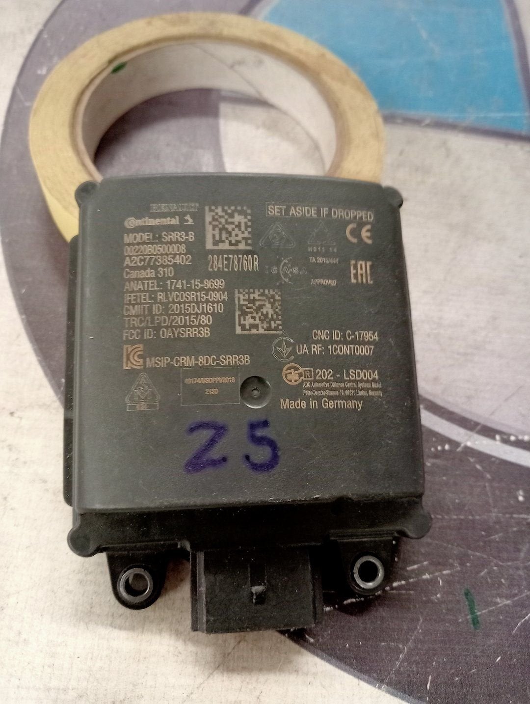 Renault Capture ACC Radar Sensor A2C77385402, Gebruikt, -, Renault, -