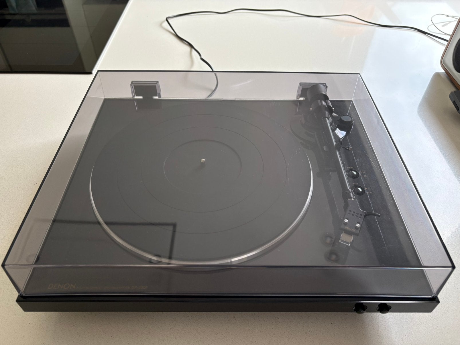 Denon DP 300F, Audio, Tv en Foto, Platenspelers, Zo goed als nieuw, Ophalen of Verzenden