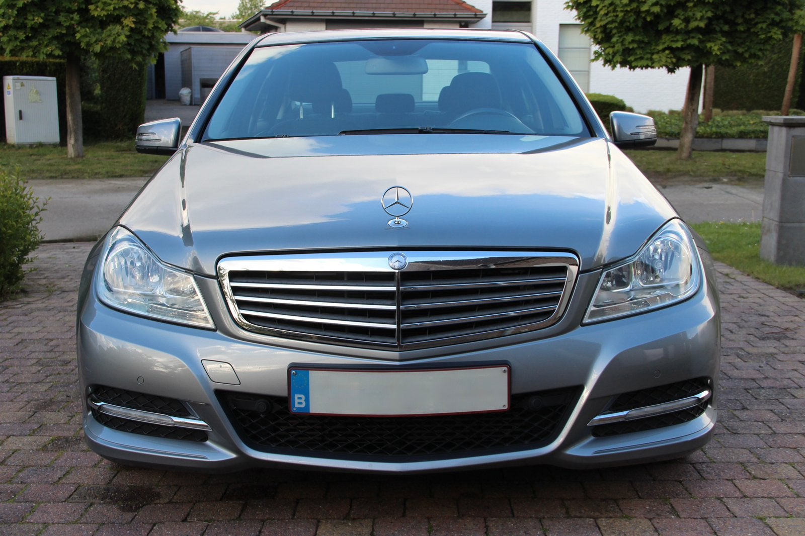 Mercedes-Benz C180, Auto's, Mercedes-Benz, Zwart, 4 cilinders, 1796 cc, Parkeersensor