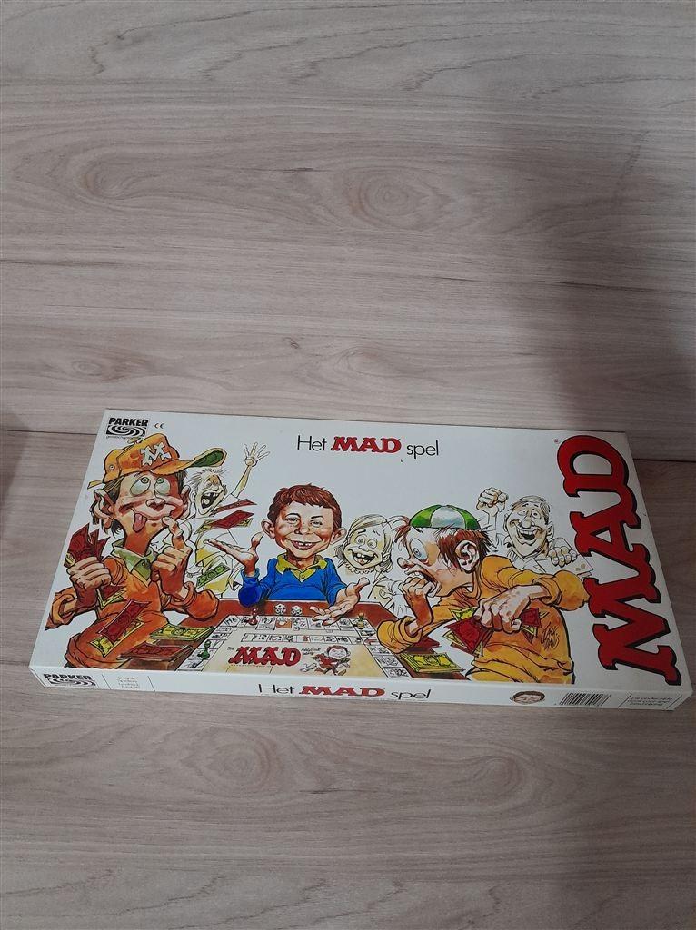 Het mad Spel - parker - s5149, Hobby en Vrije tijd, Gezelschapsspellen | Bordspellen, Verzenden, Zo goed als nieuw