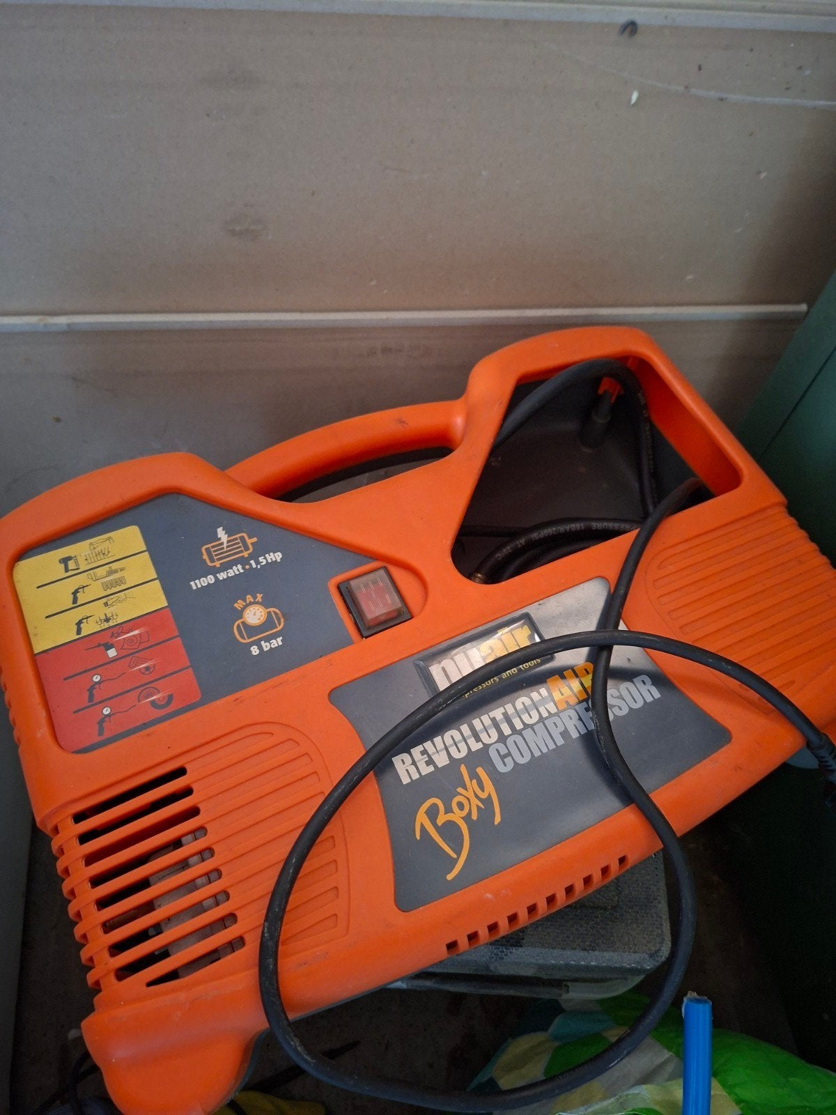 Compressor, Ophalen