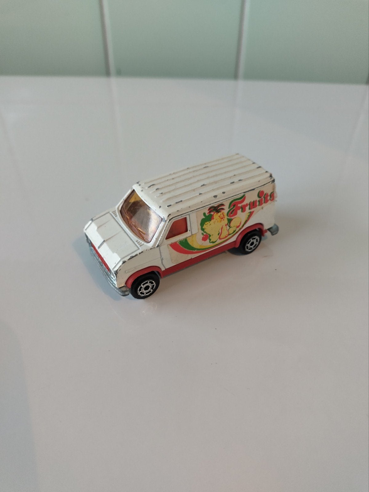 Majorette Fourgon Fruit AFHALING LEES BESCHRIJVING, Ophalen, Gebruikt, Auto, Majorette