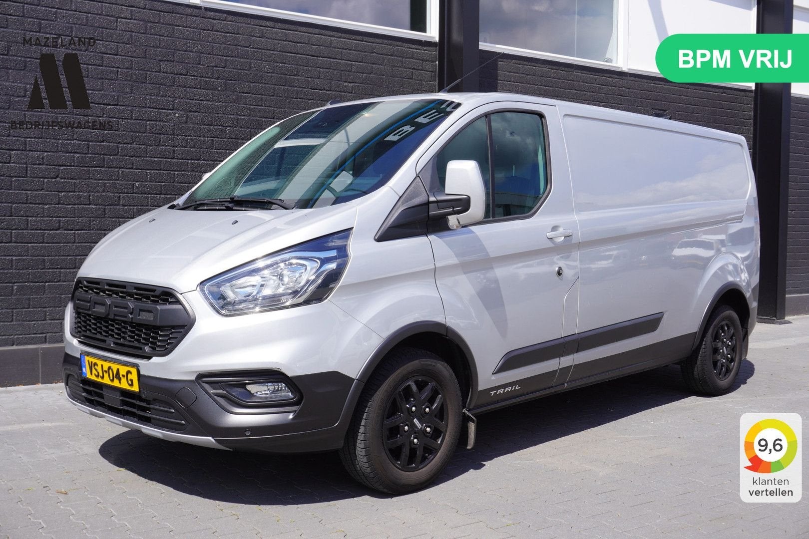 Ford Transit Custom 2.0 TDCI 130PK Trail L2 EURO 6 - Airco -, Auto's, Bestelwagens en Lichte vracht, 199 g/km, Parkeersensor, Bedrijf