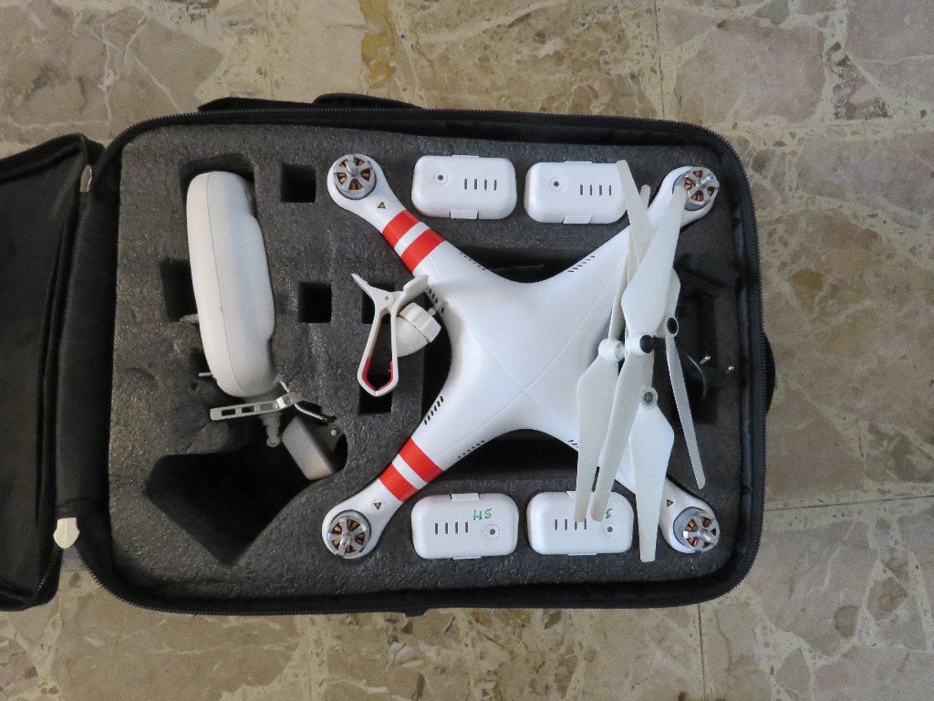 Phantom 2-drone in goede staat verkocht voor onderdelen, Audio, Tv en Foto, Cameradrone, DJI, Niet werkend, Topkwaliteit