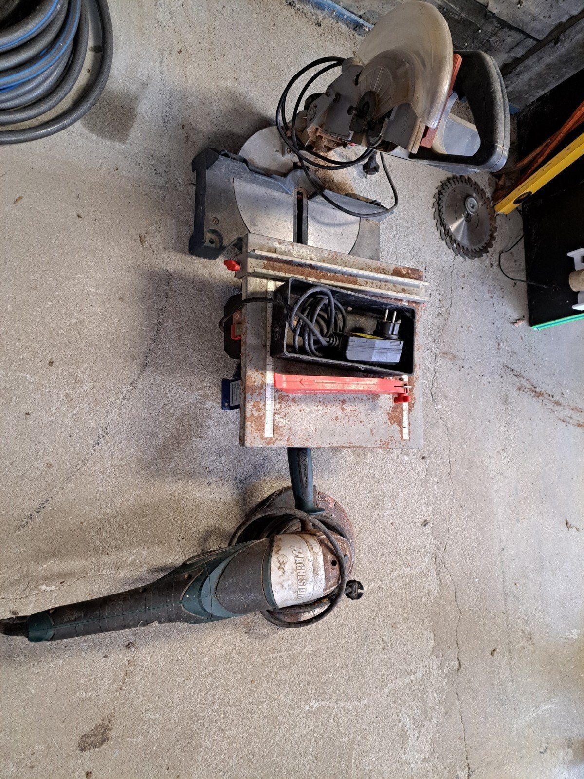 slijpmachine, tegelsnijder, houthakker, Doe-het-zelf en Bouw, Ophalen of Verzenden