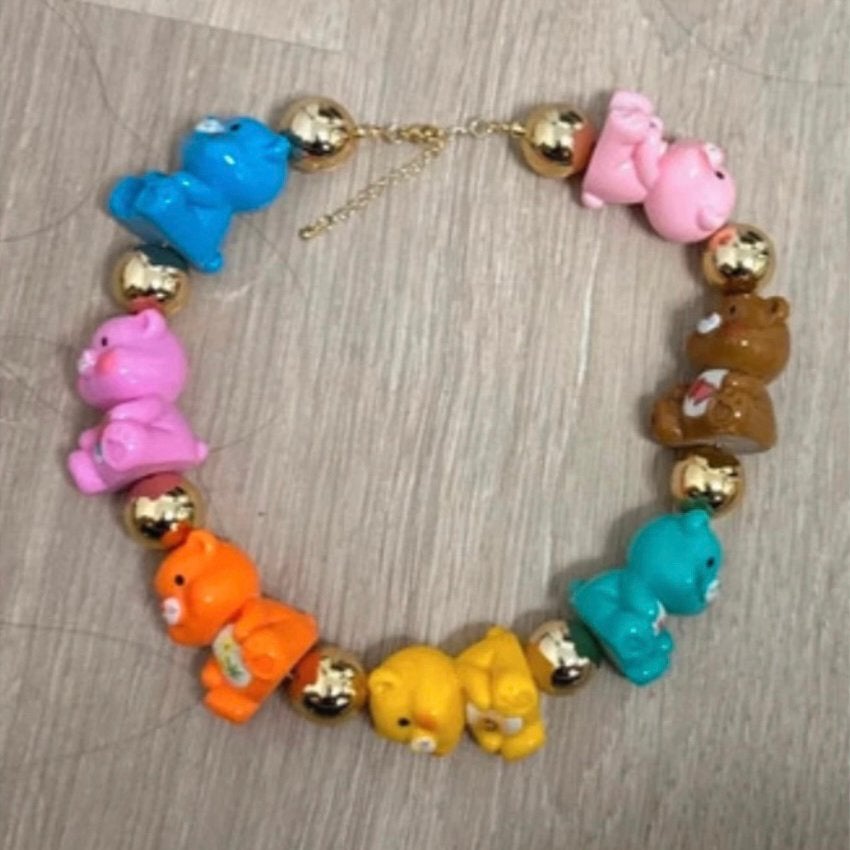 Care Bears necklace, Verzenden, Zo goed als nieuw