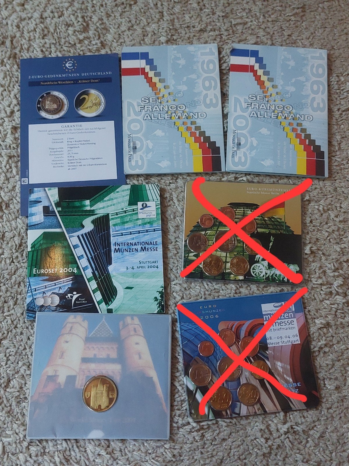 Duitsland Eurosets, Ophalen of Verzenden
