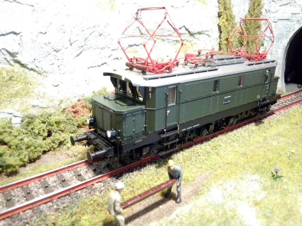 Locomotive Brawa E44.100 DB réf 43405 digital Basic+, Autres marques, Courant alternatif, Enlèvement, Utilisé