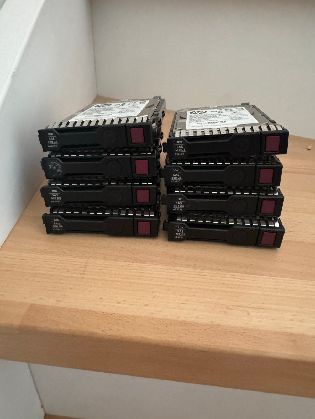 HP SAS 300gb 10k - 653955, Computers en Software, Harde schijven, Ophalen, Zo goed als nieuw, SAS