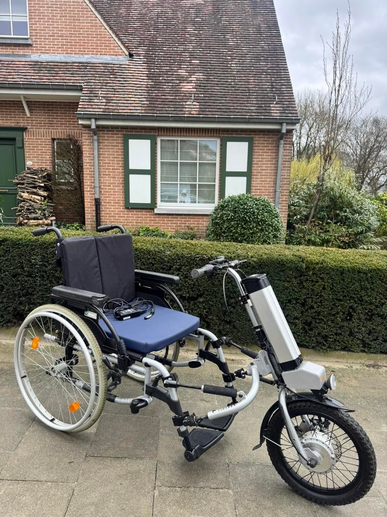 Elektrische aankoppelbike Firefly Rio 25km/u rolstoel 14kg !, Diversen, Rolstoelen, Ophalen of Verzenden, Inklapbaar, Zo goed als nieuw