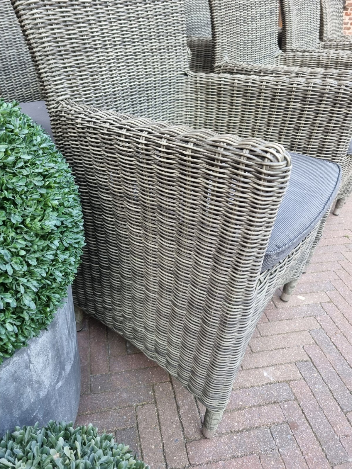 8 chaises de jardin champêtres LIVRAISON GRATUITE, Jardin & Terrasse, Table à dinner, Enlèvement ou Envoi, Salons de jardin, Indo.