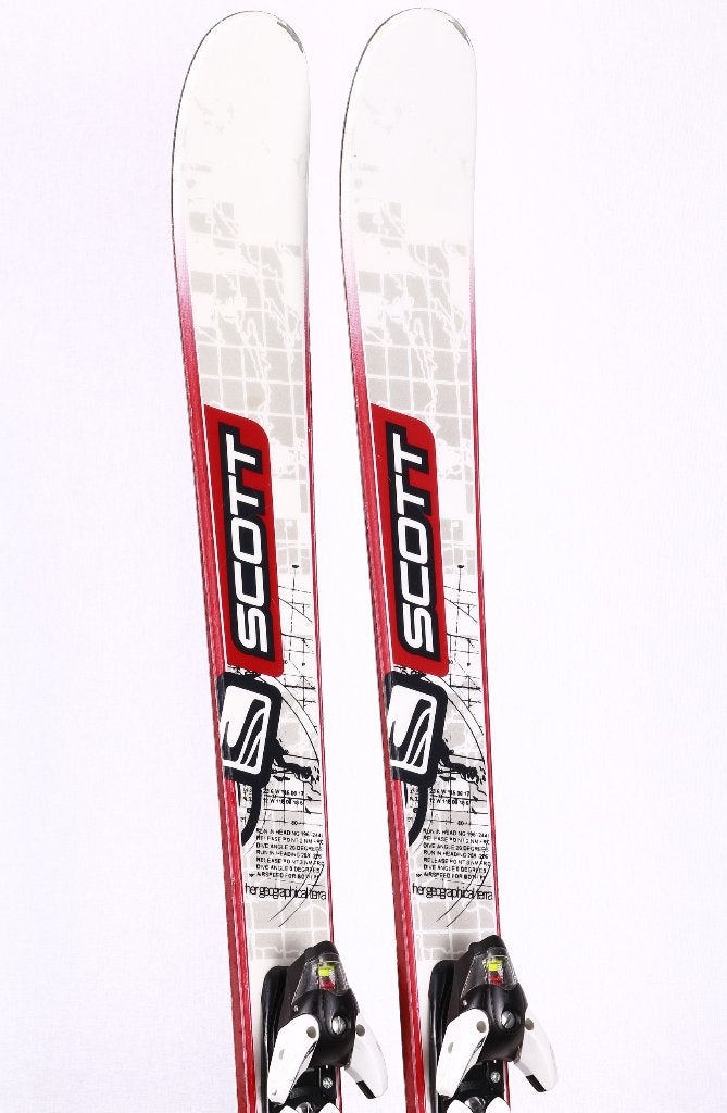 178 cm ski's SCOTT SANTIAGO MISSION, woodcore + Salomon S912, 160 tot 180 cm, Gebruikt, Verzenden, Salomon