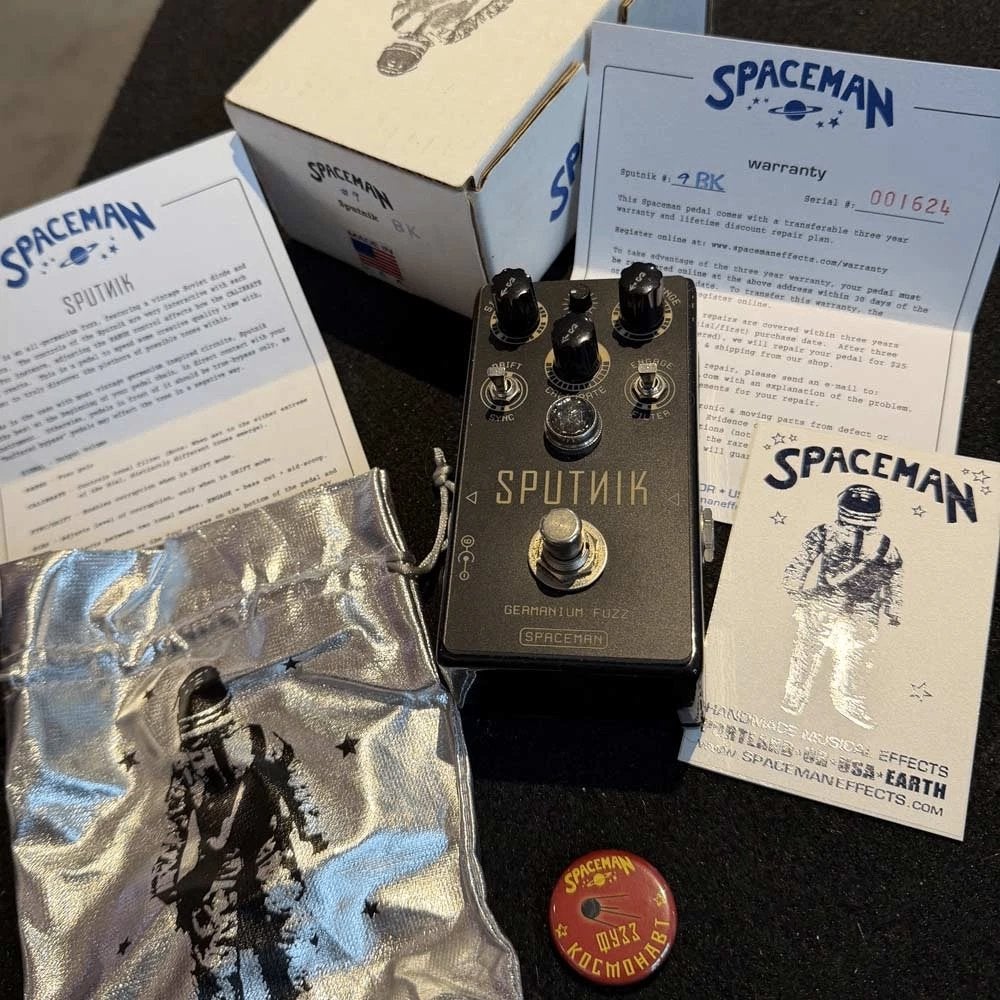 Pédale d'effet Spaceman Effects Original Spoutnik, Enlèvement ou Envoi, Utilisé, Distortion, Overdrive ou Fuzz