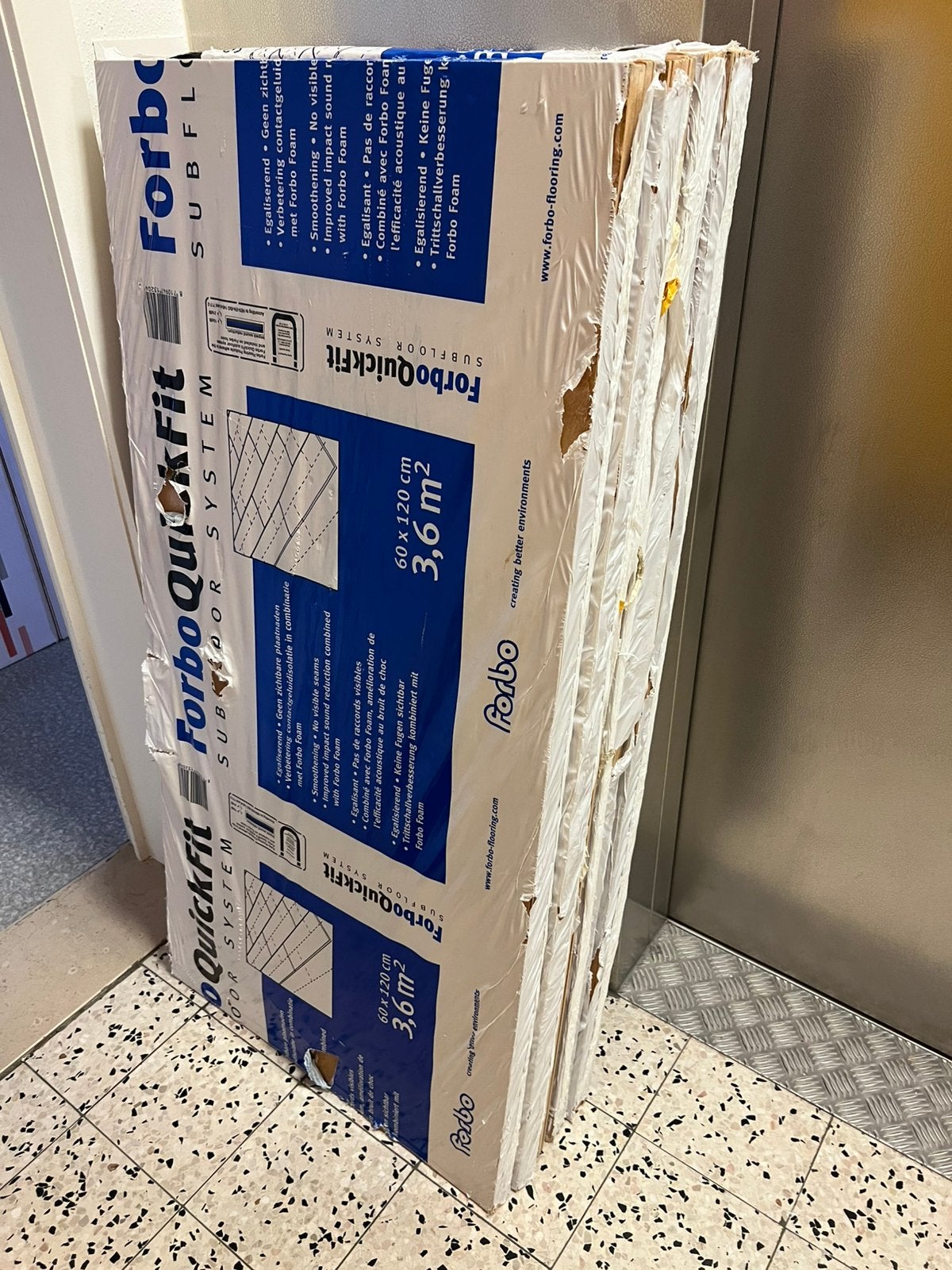 Sous-plancher Forbo QuickFit, Enlèvement, Neuf