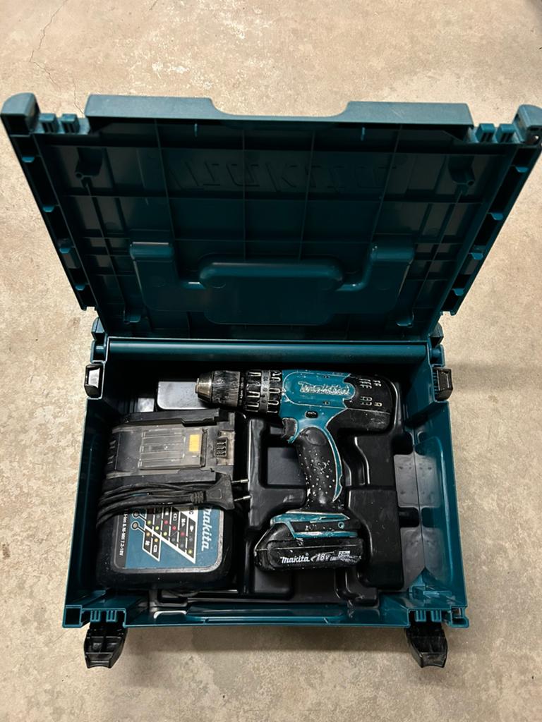 Schroefmachine Makita, Ophalen, Gebruikt, Boor- en Schroefmachine