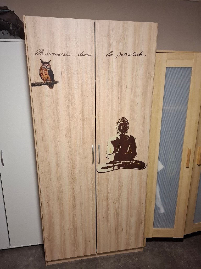 garde-robes, Avec tablette(s), Enlèvement, Utilisé, 50 à 100 cm