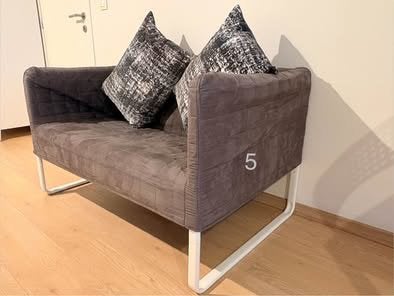 Canapé 2 places IKEA KNOPPARP, Maison & Meubles, Canapés | Sofas & Chaises Longues, Enlèvement, Comme neuf