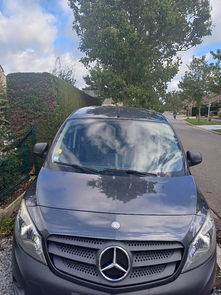 Mercedes citan 1p9, Auto's, Voorwielaandrijving, Stof, Zwart, Overige kleuren