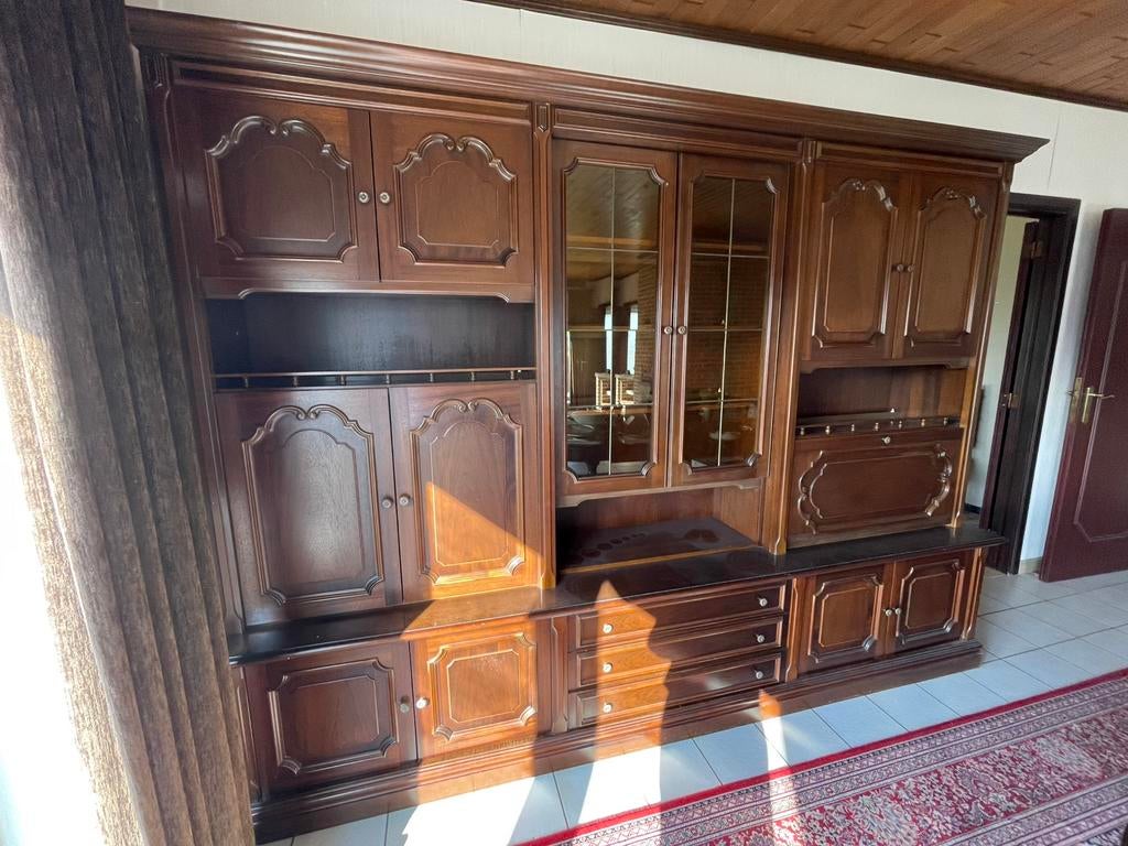 Buffetkast / vitrinekast / wandkast, Huis en Inrichting, Ophalen, Gebruikt