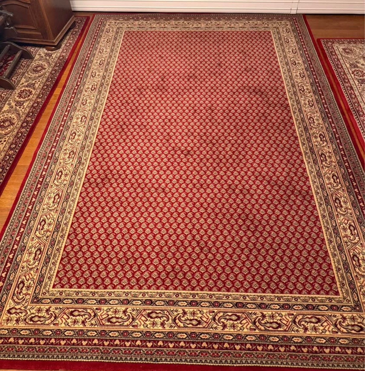 mat / tapijt - 200x300cm - Lano merawan - tweescheuts, Huis en Inrichting, Stoffering | Tapijten en Vloerkleden, Ophalen, Gebruikt