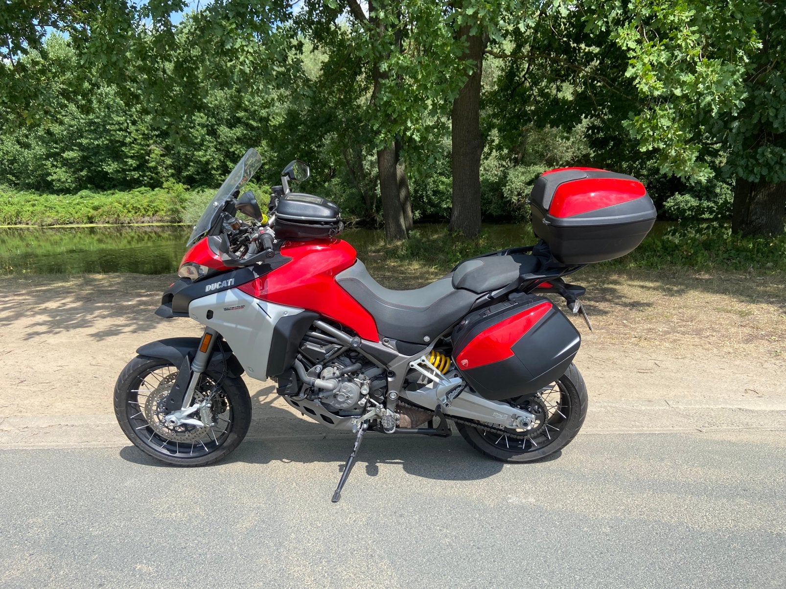 A vendre Ducati Multistrada1200 Enduro, Motoren, Enduro, Handvatverwarming