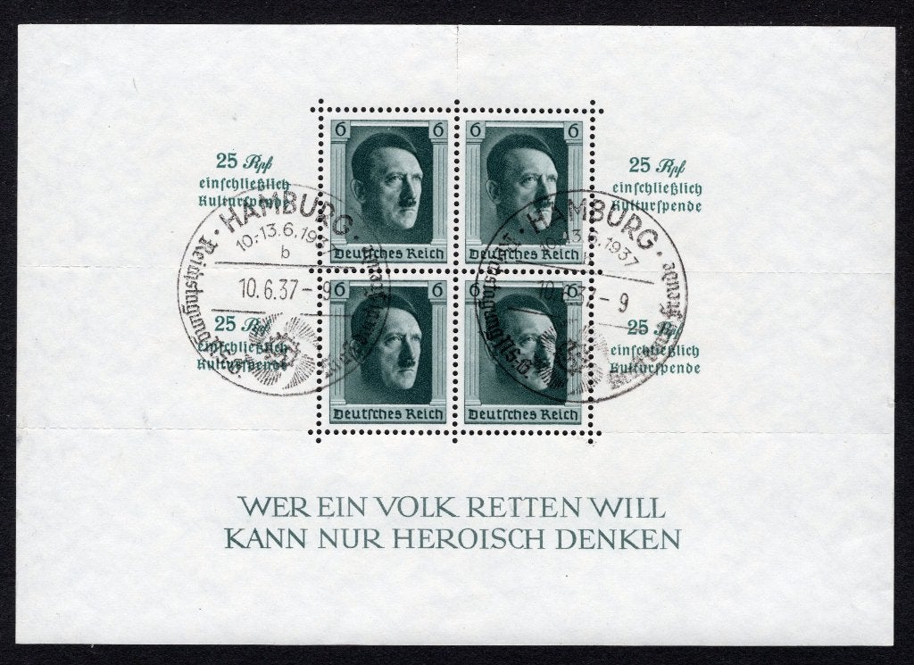 DEUTSCHES REICH Yt. BF9 (*) zonder gom 1937, Verzenden, Postfris