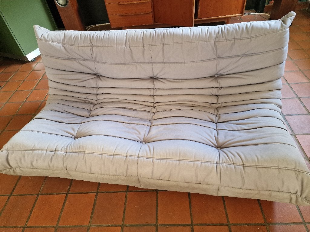 Togo Ligne Roset, Huis en Inrichting, Ophalen, Gebruikt, Driepersoons, Rechte bank