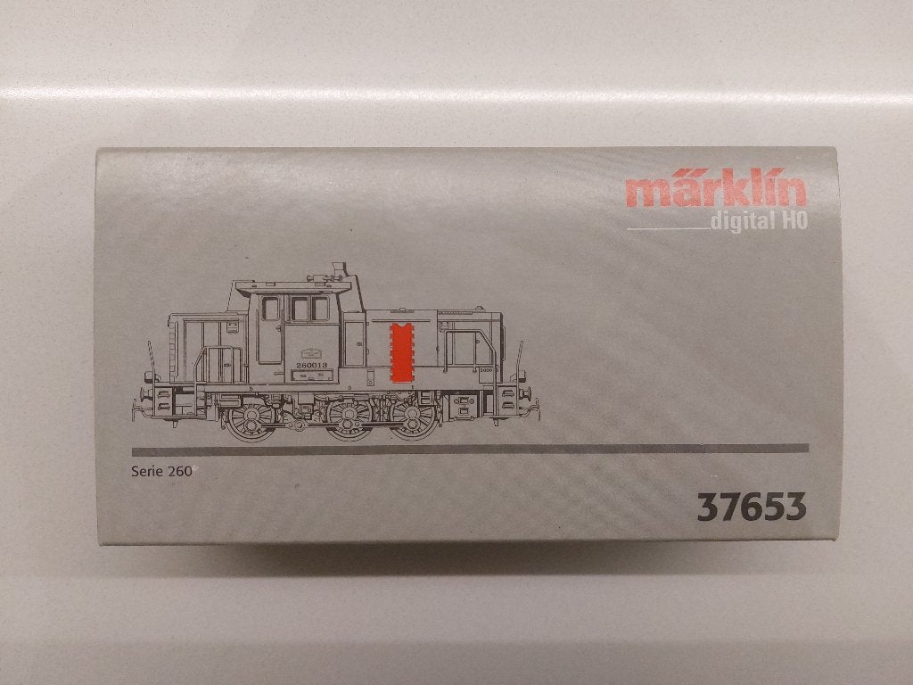 Locomotive diesel Marklin HO 37653, Enlèvement ou Envoi, Neuf, Locomotive, Märklin