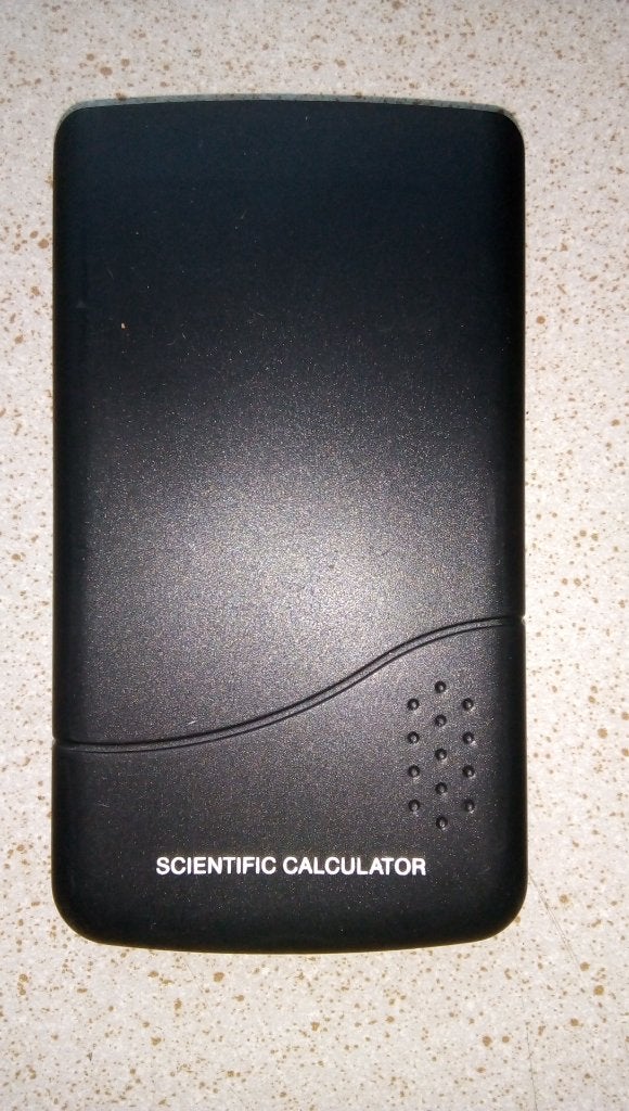 scientific calculator /wetenschappelijke rekenmachine, Ophalen