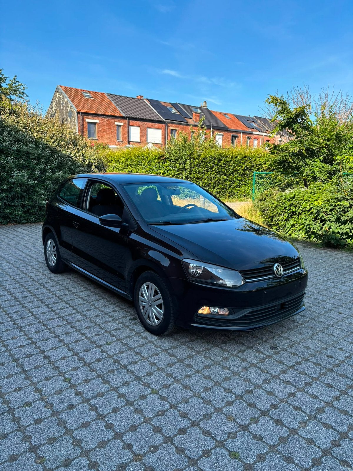 Volkswagen Polo 1.4 TDI – 2016 – 128.000 km – Zuinige diesel, Auto's, Stof, Zwart, Te koop, Stadsauto
