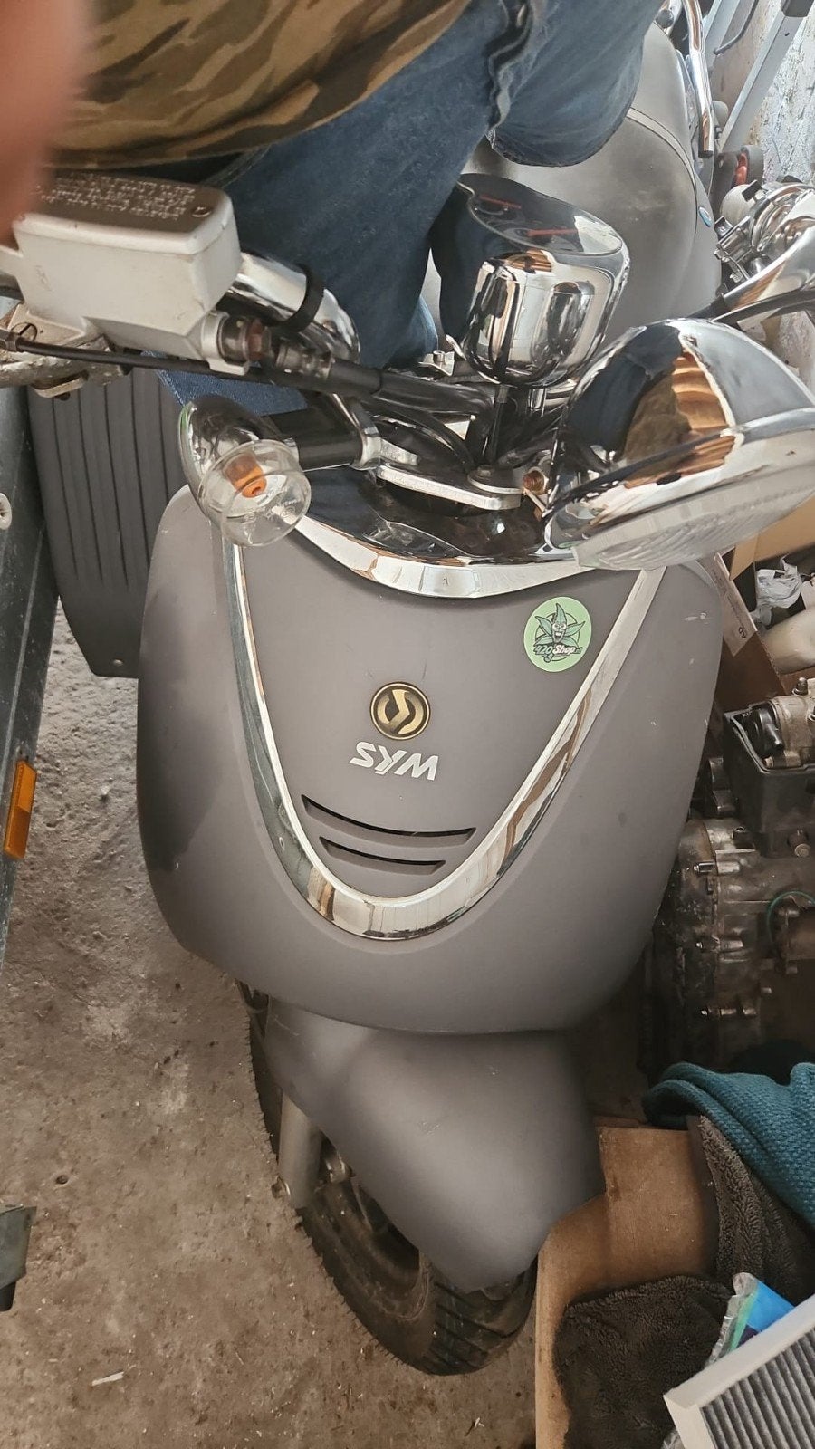 Sym allo 50cc scooter alle onderdeelen apart beschikbaar, Fietsen en Brommers, Brommeronderdelen | Algemeen, Ophalen of Verzenden