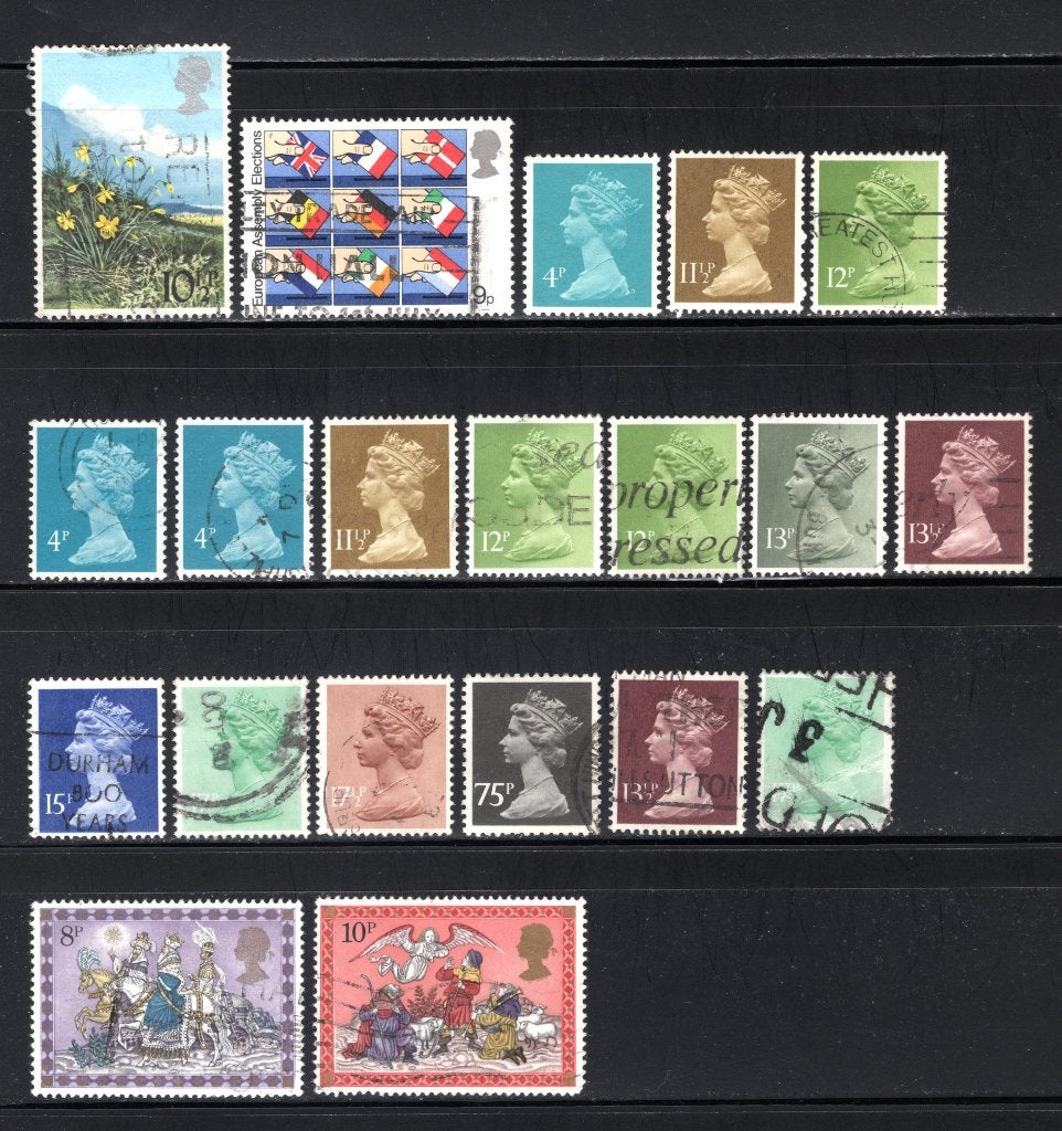 GROOT BRITTANIE Lot 1979 gestempeld, Postzegels en Munten, Postzegels | Europa | UK, Verzenden, Gestempeld