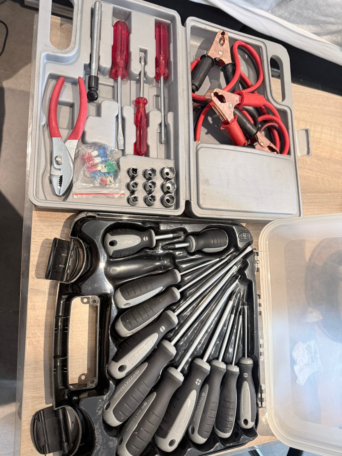 Lot schoevendraaierset mark sencys, Doe-het-zelf en Bouw, Ophalen, Zo goed als nieuw
