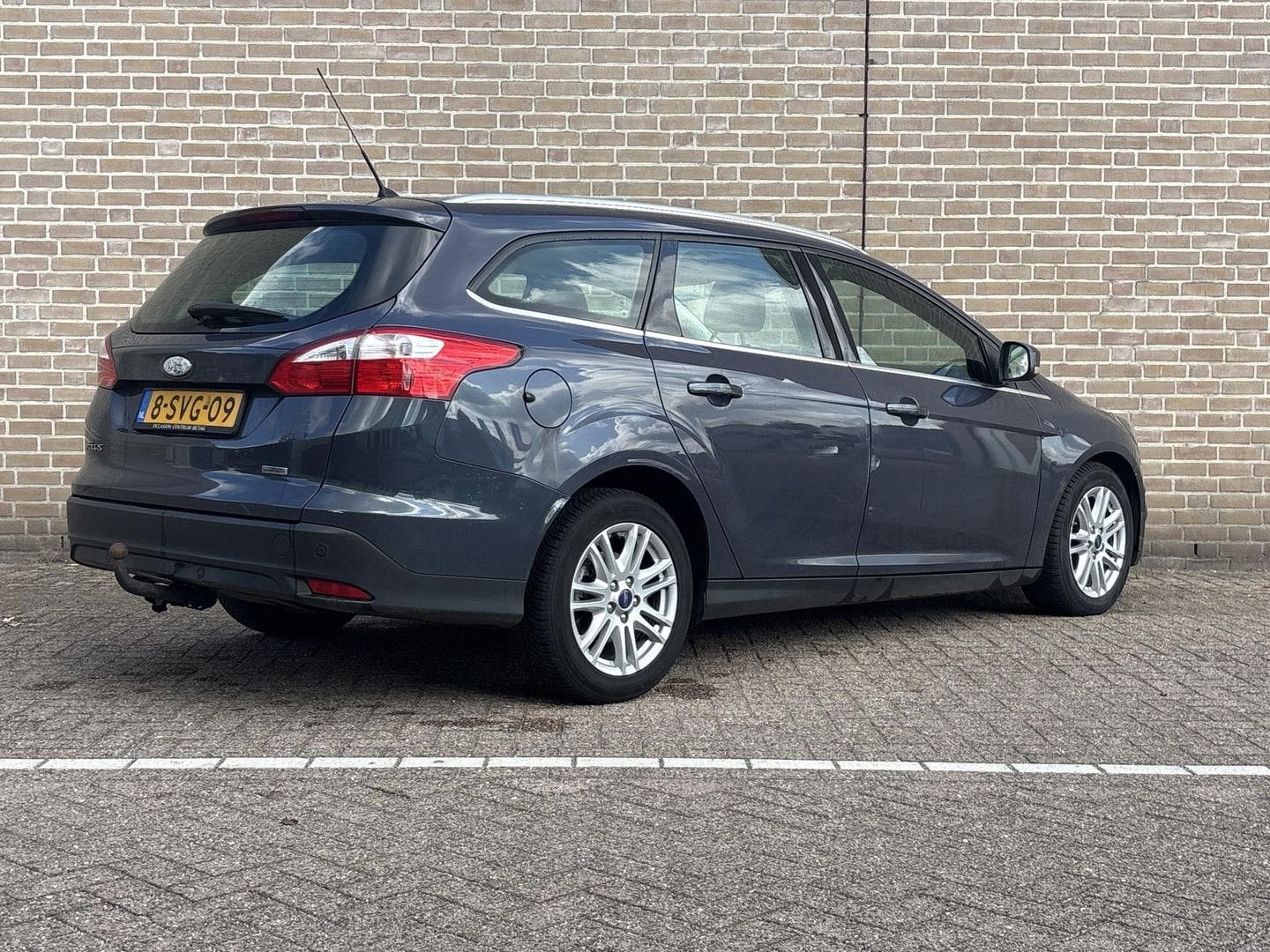 Ford Focus Wagon 1.6 TDCI ECOnetic Lease Titanium | APK 03-2, Autos, Focus, Argent ou Gris, Entreprise, Boîte manuelle