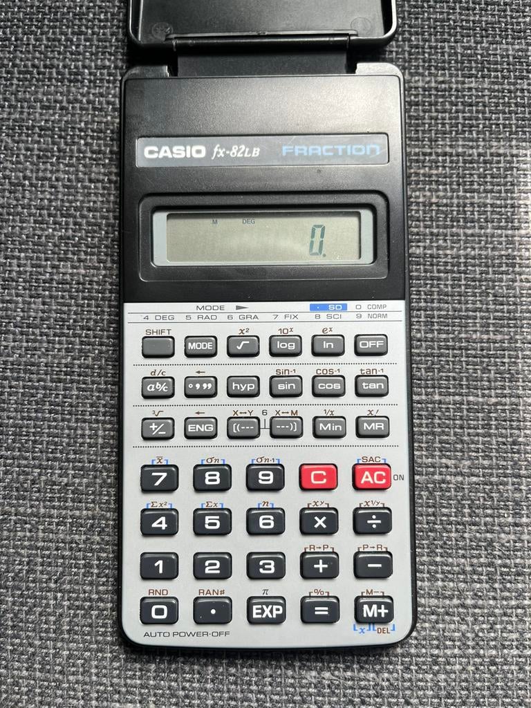 Casio fx-82LB Fraction, Enlèvement ou Envoi, Comme neuf