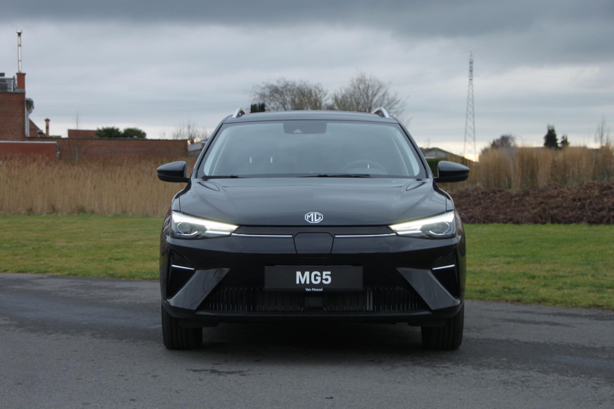 MG MG5 Long Range 61 kWh COMFORT, Auto's, MG, Gebruikt, Zwart, Zwart, Automatische klimaatregeling